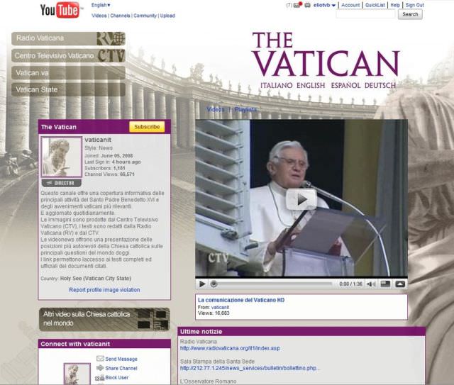 1vatican youtube