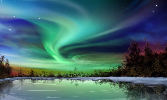 1aurora boreala