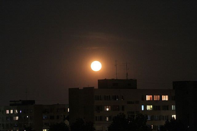 SUPER LUNA - BUCURESTI