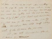 Un text rar, scris de Napoleon in limba engleza, vandut la licitatie cu 325.000 de euro