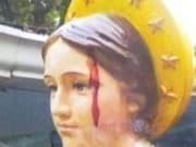 Facatura sau semn divin? O statuie a Fecioarei Maria a sangerat in Statele Unite! Vezi Video