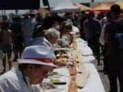 Record Mondial la Arad: Cel mai lung sandvis multietnic