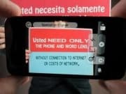 VIDEO: Transforma-ti telefonul in translator de calatorie cu Word Lens