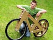 VIDEO: A fost inventata BICICLETA de CARTON. Afla cat costa!