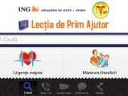 Lectia de Prim Ajutor: o APLICATIE autohtona pentru salvat vieti