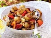 RETETA: Legume mediteraneene la gratar