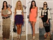 Dorin Negrau: Outfituri sexy VS tinute de inspiratie populara. Uite cum s-au imbracat vedetele la lansarea noii colectii