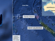 Sandy Island, INSULA FANTOMA din mijlocul Pacificului de Sud! In realitate nu exista! Vezi FOTO