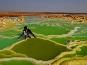 Zece PEISAJE “IREALE” cu vulcanul Dallol din ETIOPIA!