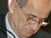 George Copos a plans la inceputul sedintei de judecata