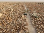 IMAGINI RARE cu cel mai mare cimitir din lume: Wadi al-Salam! FOTO + VIDEO