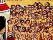 Sfintii 42 de Mucenici din Amoreea sunt praznuiti astazi in Calendarul Ortodox!