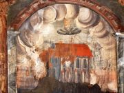Imaginea care a bulversat crestinii! Pictura dintr-o biserica din Sighisoara care te va pune pe ganduri